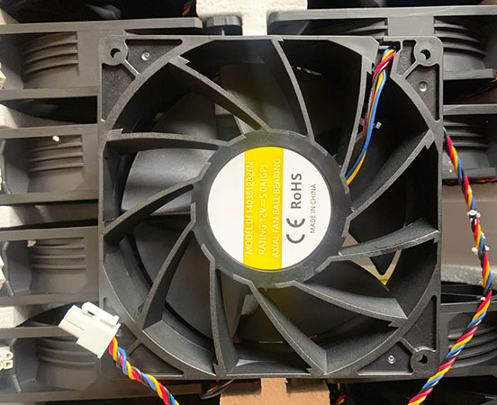 14038 cooling fan DF1403812B2FN 12VDC for S21 pro